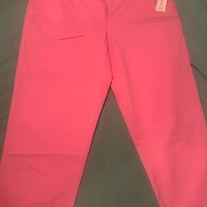 Crown & Ivy Cropped Charlotte Pants 14W NWT